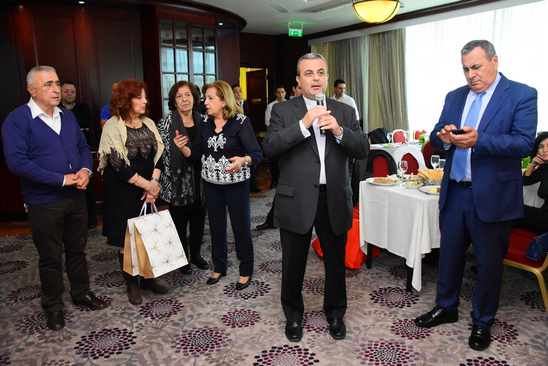 Hilton Beirut Metropolitan Palace's Christmas lunch for the elderly people